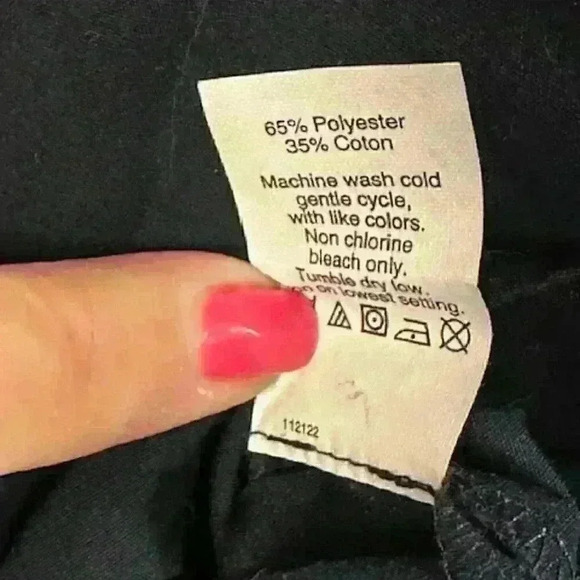 J JILL Navy Shirt/Blouse/Top Cut-Out sleeve detail XS - Picture 7 of 7